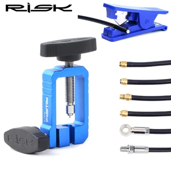 Инструмент для привода иглы для масла для велосипеда RISK Набор резаков для гидравлических шлангов для соединителя иглы для шланга дискового тормоза Инструменты для установки для BH59/90