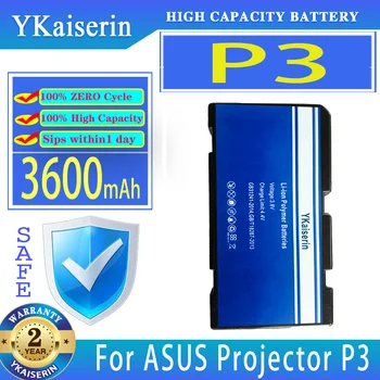 Аккумулятор YKaiserin P 3 3600mAh Для Проектора ASUS P3 Bateria
