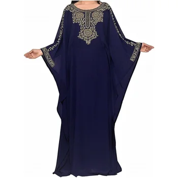 Новое женское Длинное платье, Кафтаны из Марокканского Дубая, Платье Farasha Abaya, Очень необычное длинное платье