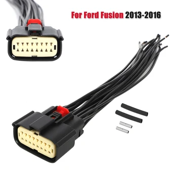 Автоматический разъем для подключения косички Для Ford Fusion 2013-2016, Галогенная лампа для фар, Электронный разъем, жгут проводов