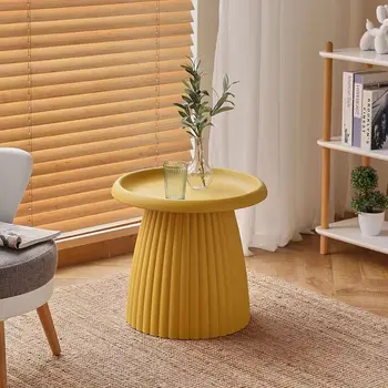 Прикроватные Современные тумбочки Минималистичный круглый дизайн, Простой приставной столик, уголок для гостиной, Мебель для спальни