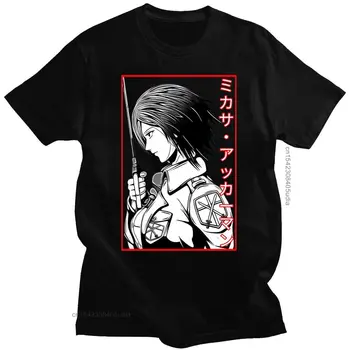 Популярная футболка с принтом японского аниме 