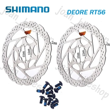 Роторы Shimano Deore RT56 160 мм 180 мм Велосипедный Дисковый тормозной ротор 6 Болтов Горный Велосипед Дисковый RT56 Тормозной Ротор MTB Гидравлические тормоза