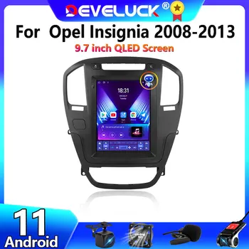 Автомагнитола Android 11 с 2 Din для Opel Insignia Buick Regal 2009-2013, Мультимедийный видеоплеер, Навигация GPS Carplay Auto QLED DSP