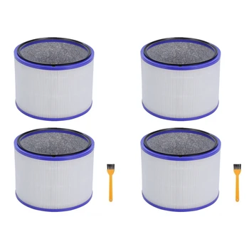 4 Упаковки Сменных HEPA-Фильтров Для Dyson Pure Hot + Cool Link HP00 HP01 HP02 HP03 DP01 HEPA Фильтр-очиститель воздуха