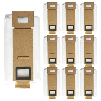 Аксессуары для пылесборников из 20 упаковок для Xiaomi Roborock S7 T7S T7plus T7S Plus, Автоматическая станция всасывания мешков для пылесоса