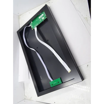 Плата контроллера EDP + Задняя крышка из металлического сплава, коробка, совместимый с VGA HDMI комплект для NV156FHM с панельным экраном 1920x1080 15,6 