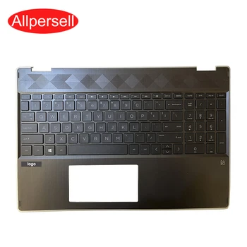 Клавиатура с подставкой для рук для ноутбука HP X360 15-DQ 15T-DQ TPN-W140 верхняя крышка корпуса L51363-001 L51520-001