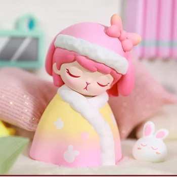Оригинальная зимняя серия Popmart Bunny Blind Box Кавайные фигурки Аниме Для девочек, подарок на День Рождения, Милая коллекция игрушек Mistery Box