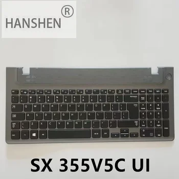 Новая клавиатура HANSHEN American Dahui подходит для Samsung NP 350V5C 355V5C для ноутбука Темно-серого цвета C-Case