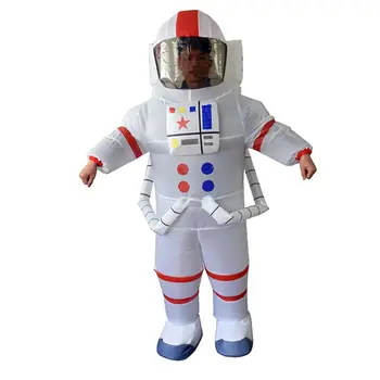 Надувной костюм космонавта, надувной костюм для выступлений, реквизит для всего тела, костюмы Унисекс для взрослых N1HB
