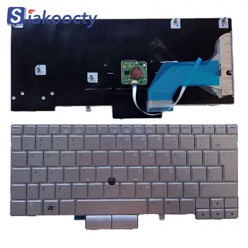 Складская горячая распродажа клавиатура для ноутбука HP EliteBook 2740p Клавиатура для ноутбука UI 597841-001 609865-001 MP-09B63US6442