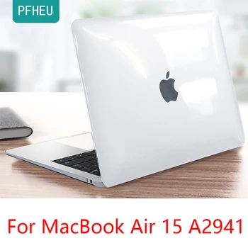 Чехол для A2941 MacBook Air 15-дюймовый Чехол M2 Chip 2023 выпуска с жидкокристаллическим дисплеем Retina и Touch ID, Пластиковый Жесткий чехол
