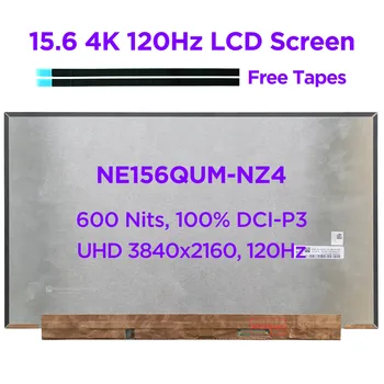 Новый 15,6 4k 120Hz ЖК-экран для ноутбука NE156QUM-NZ4 NZ3 для ASUS GX551Q UHD 3840x2160 120Hz 600Nits Игровая Панель дисплея 40 контактов eDP