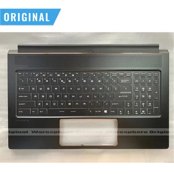 Новый оригинальный упор для рук MSI GS75 MS-17G1 с клавиатурой с подсветкой RGB, верхняя крышка, верхний регистр 7G1C212, черный