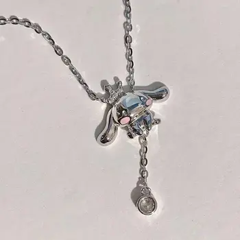 Мультфильм Sanrio Ожерелье с кисточками из Циннаморолла Подарок девушке Летние украшения Подарок подруге Модные Аксессуары для милой девушки