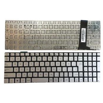 Японская Клавиатура для ноутбука ASUS N56 N56V N76 N76V N76VB N76VJ N76VM N76VZ U500VZ N56VV N56VZ U500VZ U500 U500V JP Серебристая клавиатура
