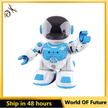 Негабаритный Интеллектуальный Робот с дистанционным Управлением для раннего Образования, Космический Астронавт, Танцующий Программирование, Игрушки для мальчиков и Девочек, Подарочная Зарядка