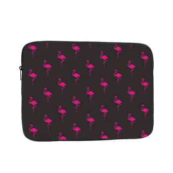Сумка Для ноутбука, чехол для ноутбука, розовая сумка для планшета с изображением птицы Фламинго, животных, рукав 12, 13, 15, 17 Дюймов, противоударный чехол, сумка