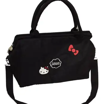 2023 HelloKitty Сумка через плечо Kawaii Sanrio Японский новый Мультфильм Многофункциональная портативная сумка для хранения Милая дорожная сумка для девочек