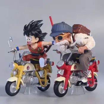 Бандай аниме Dragon Ball Супер Сайян тренд черепаха бессмертный Гоку локомотив модель мотоцикла украшения подарки
