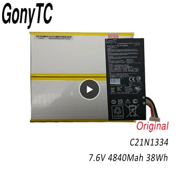 Батарея GONYTC C21N1334 4840 мАч Для ASUS Transformer Book T200TA T200T T200 1A 1K 200TA-C1-BL Планшетный ПК 7,6 V 38WH Bateria