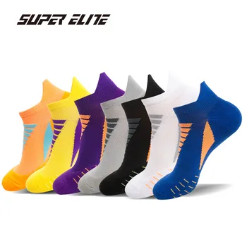 Новые носки для бега, профессиональные спортивные носки, быстросохнущие носки для баскетбола на открытом воздухе, короткие носки для фитнеса с мелким горлышком