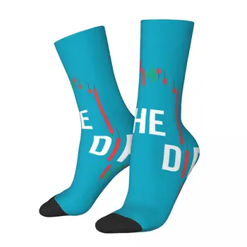 Хип-хоп ретро Купить The Dip BTFD Сумасшедшие компрессионные носки Унисекс С принтом Биткоина, криптовалюты, Забавных новинок, Носков Happy Crew