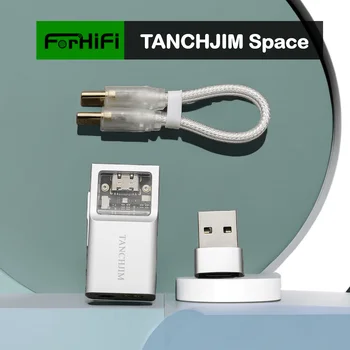 TANCHJIM Space Портативный ЦАП и усилитель для наушников Двойной CS43131 DAC 32Bit/768 кГц 3,5 мм/4,4 мм Выход USB Type C Входной УСИЛИТЕЛЬ