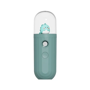 Портативный Косметический спрей для лица, USB Перезаряжаемый увлажнитель, инструмент для чистки лица, средство для удаления пятен, Мини-Нано-спрей с Мультяшными животными