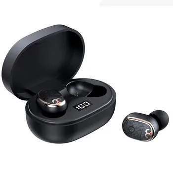 Bluetooth Наушники S17 Беспроводные наушники 5.0 TWS Гарнитуры Двойные наушники для игры Глубокий басовый звук Светодиодный дисплей для мобильных телефонов
