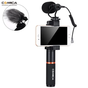 Видеокомплект для смартфонов Comica CVM-VM10-K для видеонаблюдения для телефона iPhone Samsung Huawei