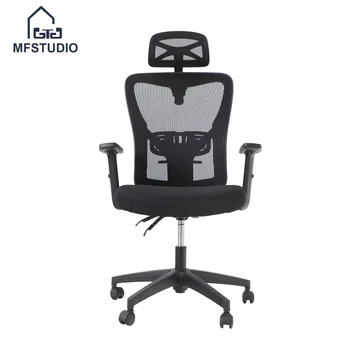 Офисное кресло MF Studio из сетчатого материала, Эргономичный Компьютерный стол, Офисное кресло, Вращающееся кресло для руководителя с подголовником, регулируемые подлокотники