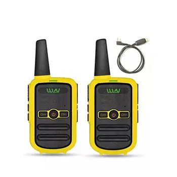 WLN KD-C52 мини Ручной приемопередатчик KD C52 Двухстороннее радио Ham Радиостанция Walkie Talkie для подарка детям