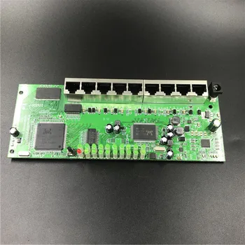 OEM 9 port POE router module производитель t продает полные гигабитные модули маршрутизатора POE 48V2A 10/100/1000 М OEM проводной модуль маршрутизатора
