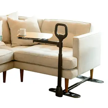 Столик для подноса, регулируемый поворотный поднос для телевизора и столик для ноутбука с подставкой для ноутбука для пожилых людей