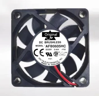 Оригинальный 100% рабочий AFB0605HC 6 см 60 мм 60*60*15 мм Охлаждающий вентилятор 6015 5 В 0.40A Осевой вентилятор трехпроводной