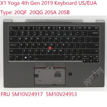 Клавиатура X1 Yoga 5M10V24917 5M10V24953 Для Ноутбука Thinkpad X1 Yoga 4-го поколения 20QF 20QG 20SA 20SB США/EUA 100% Тест В порядке