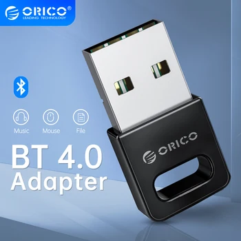ORICO Беспроводной USB Bluetooth-Совместимый адаптер-ключ 4,0 5,0 Мини Музыкальный Аудиоприемник Передатчик для ПК Динамик мышь Ноутбук