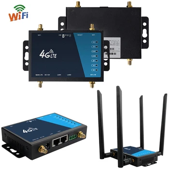 4G WiFi Маршрутизатор промышленного класса 4G Широкополосный беспроводной маршрутизатор 4G LTE CPE Маршрутизатор со слотом для sim-карты Антенна Защита Брандмауэром