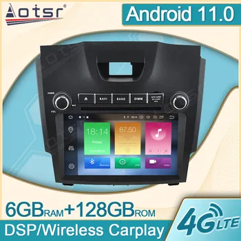 6 + 128 Г Android 11,0 Для Chevrolet S10 2015 2016-2018 Автомобильный Радио Мультимедиа GPS Navi Видеоплеер Carplay DVD Головное устройство DPS 2Din