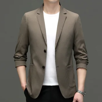 6127-2023 Мужской костюм весенний новый деловой профессиональный мужской пиджак повседневная корейская версия костюма