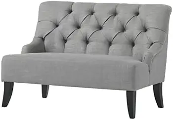 Тканевый диван, серый, Д 44,25 х Ш 29,75 х В 30,5