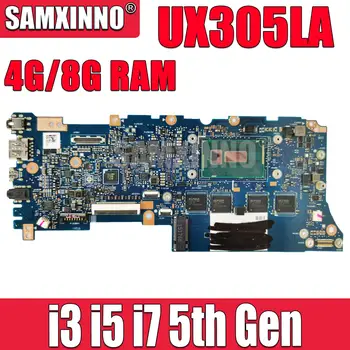 Материнская плата UX305LA с процессором I3 I5 I7 4 ГБ 8 ГБ оперативной памяти Для ASUS Zenbook UX305L U305L UX305 Материнская плата ноутбука