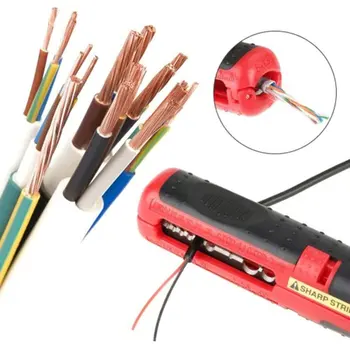 Новый многофункциональный зажим для коаксиального кабеля, Проволочная ручка, Резак для зачистки, ручные плоскогубцы, инструмент для зачистки кабеля, Щипцы, инструмент для демонтажа