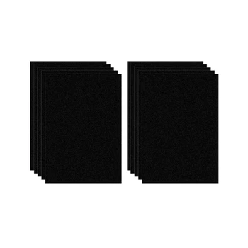 10 ШТ Премиальных Предфильтров с активированным углем Черного цвета Для Очистителя воздуха Honeywell HPA200