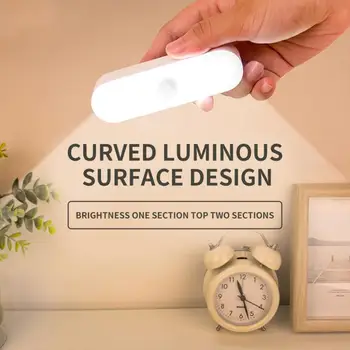 Новая настольная лампа для защиты глаз, Прикроватная лампа для спальни, Съемный магнитный отсос, USB-сенсорное/кнопочное управление, Зарядный ночник