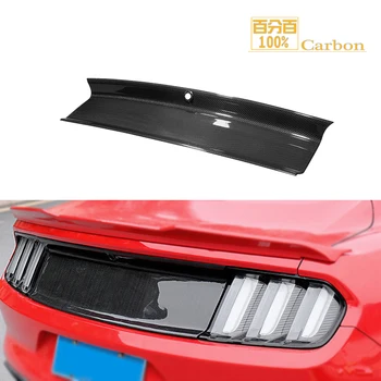 Сухая Панель Крышки Багажника Из Углеродного Волокна Для Mustang 2015 Панель Крышки Багажника из Углеродного Волокна