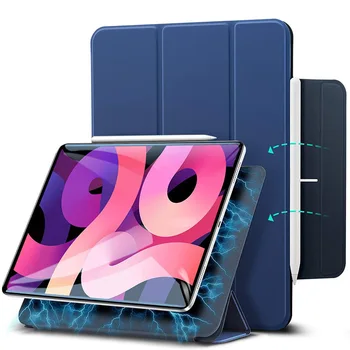 Для iPad Pro 12,9 2021 Чехол M1 Магнитный Тонкий Трехслойный Чехол для iPad Pro 11 2020 Смарт-Чехлы для iPad Pro 12,9 Capa Cover Funda