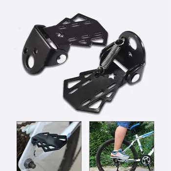 1 пара Велосипедная задняя педаль MTB Дорожный велосипед Складные подставки для ног Аксессуары для велоспорта Велосипедные подножки